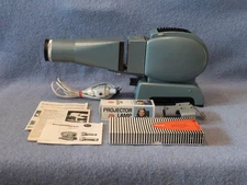 Cased Linhof 56x72mm Ideal Format Slide Projector Rodenstock-Splendar 200mm Lens