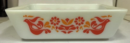 Vintage PYREX #0503 Friendship 1-1/2Qt Casserole Dish