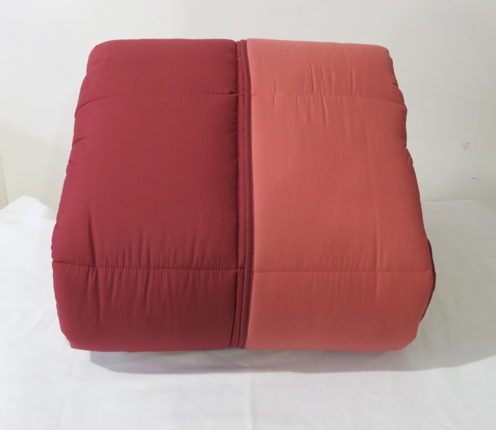 N5694 Trapunta piazza e mezza "MODERN DOUBLE var.corallo" di Caleffi