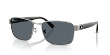 Ray-Ban RB3750 Polished Gunmetal/Blue 62 mm Sunglasses RB3750 004/R5 62-18