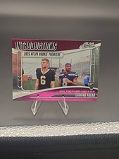 2025 Panini Absolute - Introductions Tyler Shough / Jalen Milroe #I-TSH (RC)