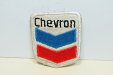Vintage Chevron Patch Small Over The Pocket Uniform Patch Vintage Gas Oil Ad