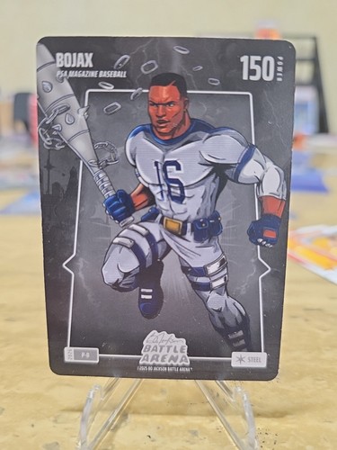 Bo Jackson Battle Arena PSA Magazine Exclusive Promo BoJax P-8 Steel