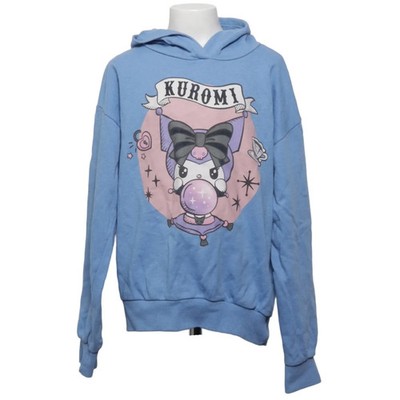 Hello Kitty, Kapuzenpullover, Größe: 146/152, Kuromi, Blau/Mehrfarbig #2J8