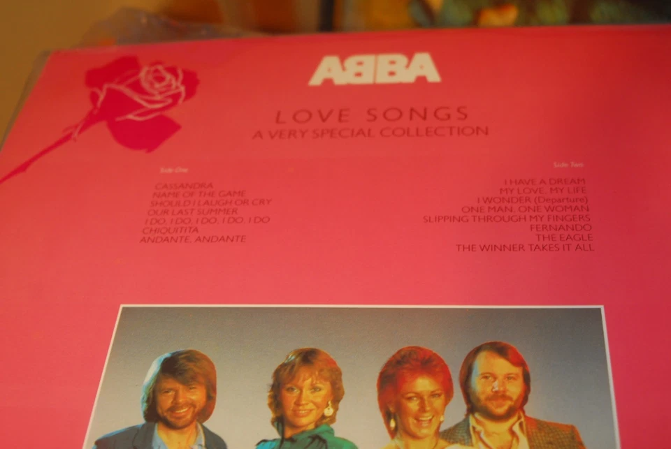 ABBA love song Canada wea LP DISC EX  VINYL ORIGINAL 12' 19081 rare - Image 4 of 4