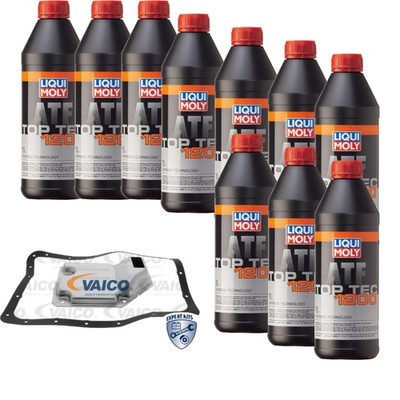10 L Liqui Moly Top Tec ATF 1200 VAICO Getriebeölfilter für Toyota Land Cruiser