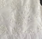 Tip Top Kids White Sleeveless Tiered Sequin Satin Tulle Dress Flower Girl Sz 6X — photo 2