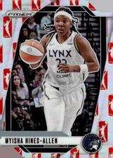 2024 Panini Prizm WNBA #20 Myisha Hines-Allen WNBA Logo Prizms