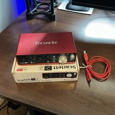 Focusrite Scarlett 2i2 2nd Gen USB Audio Interface - Used, In Working Condition