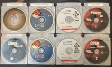 Lot of 8 Red hat Linux CDs Linux 4  5.2, Powertools, Applications, Library 