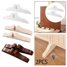 2 Pieces Privacy Screen Holder Dressing Table Thickened Partition Room Divider