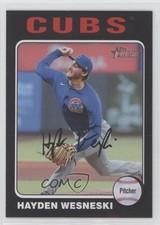 2024 Heritage Black Border /50 Hayden Wesneski (White Above Card Number) 1a20