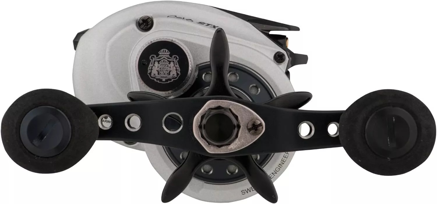 Abu Garcia REVO4 STX-SHS Revo STX Low Profile Baitcast Fishing Reel, &lrm;Right Hand