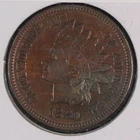 Indian Head Cent. 1880 About Uncirculated. Lot # 9061-360-101