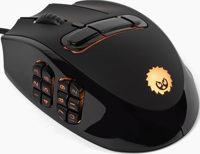 Hedgehog MMO Gaming Mouse - 16 000 DPI - 23 Programmable Buttons - Switch to ...