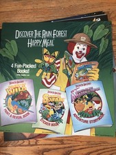 McDonald’s Translite et affiche régulière lot 22 par 22 années 80 90 état assorti 