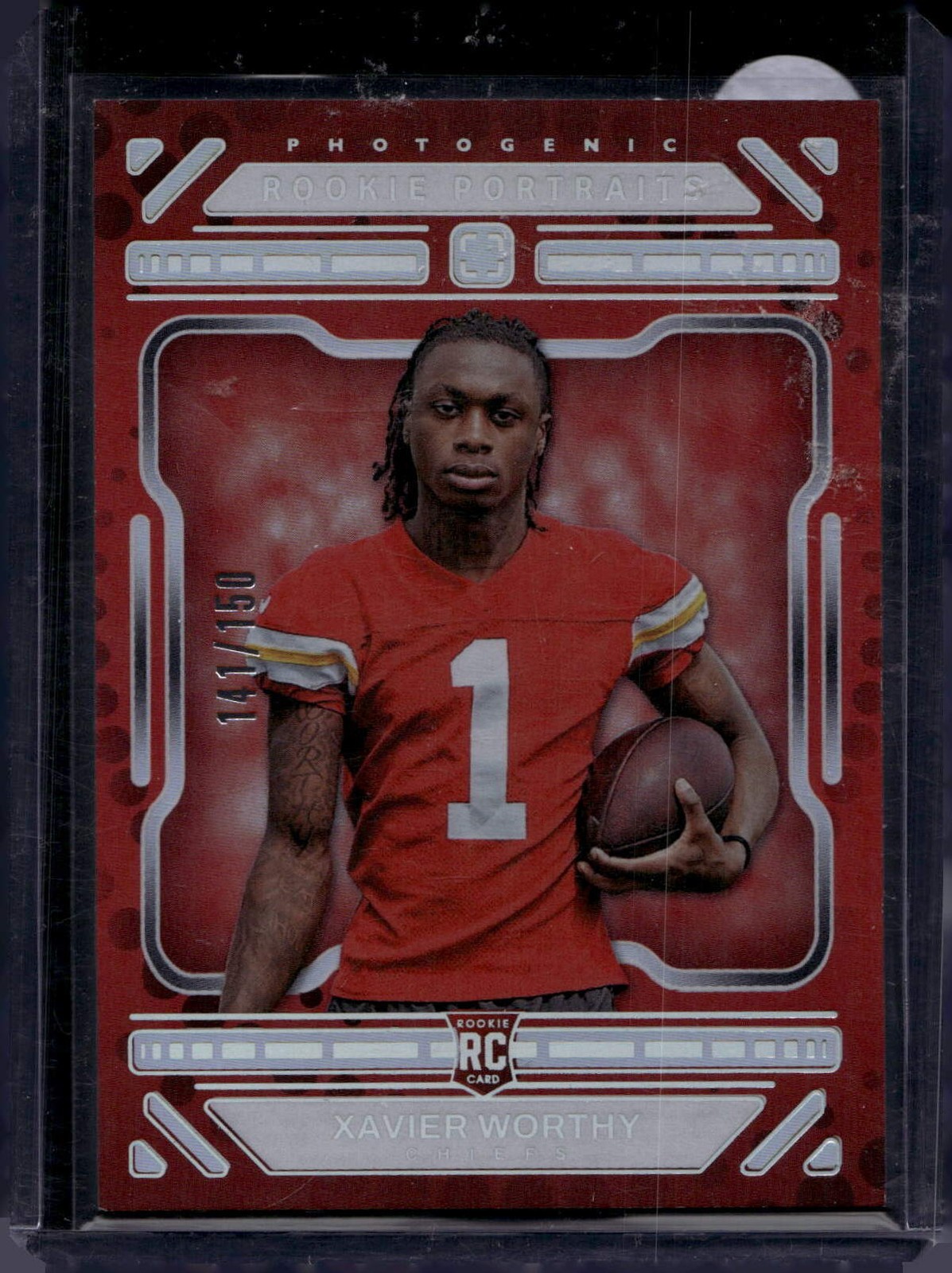 2024 Panini Photogenic #200 Xavier Worthy Silver #/150