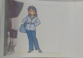 Casio Loopy My Seal Computer SV-100 Console System w/Box Game Set Tested F/S