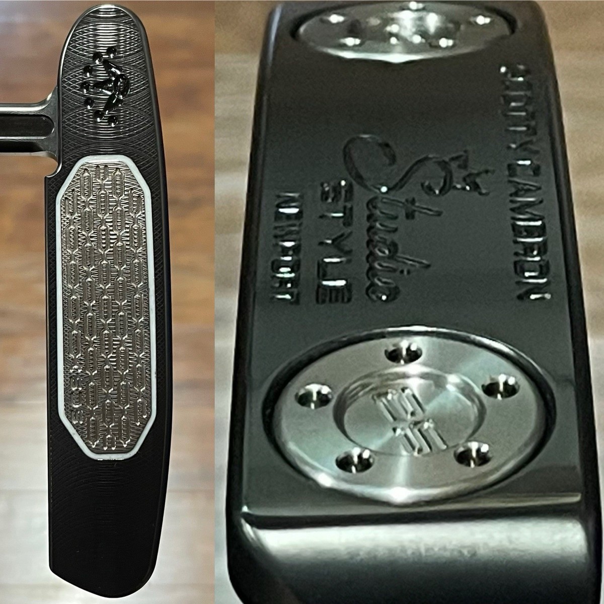 Putter Scotty Cameron Studio Style Newport - Finition Xtreme Dark DLC, 34 Pouces, Droitier, Personnalisable