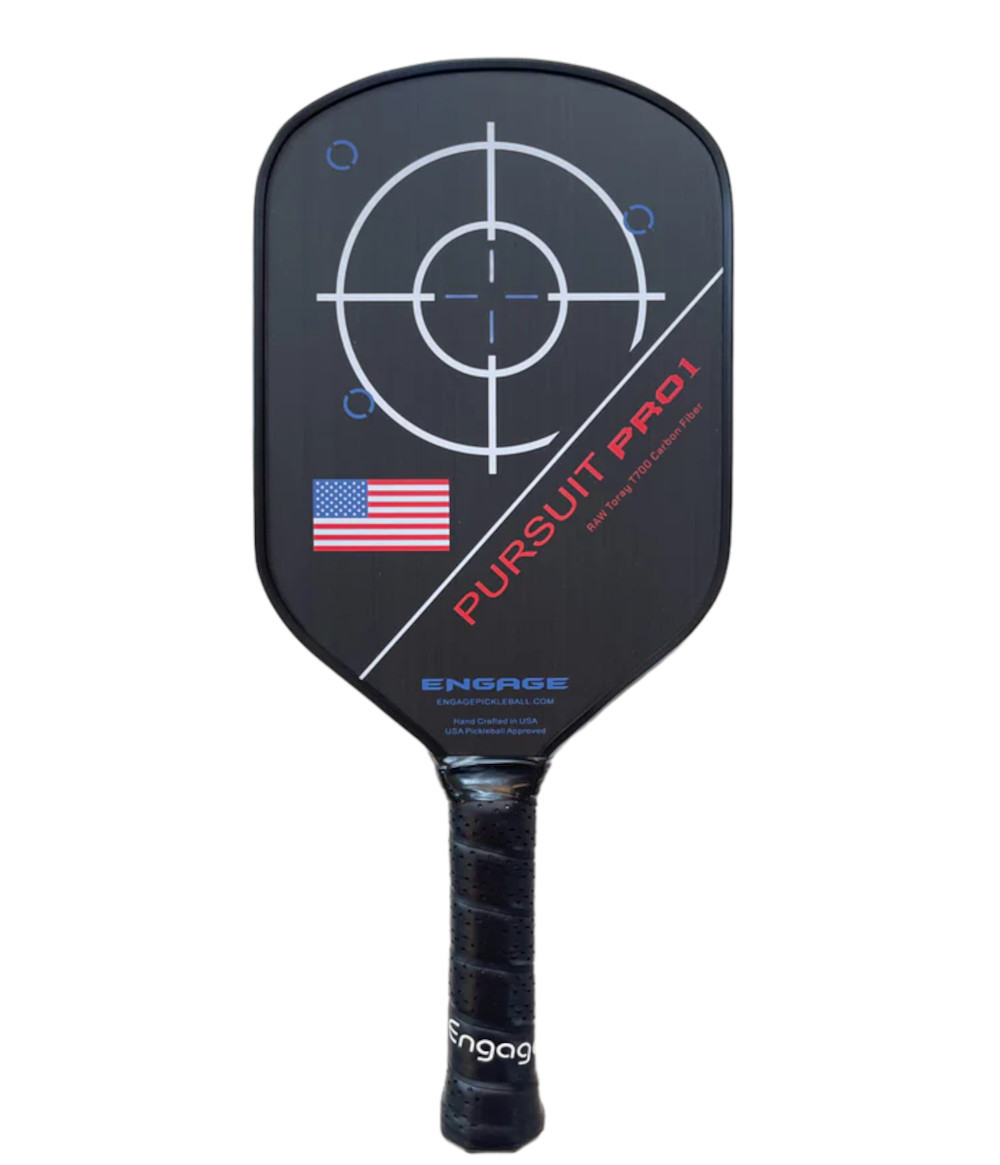 НОВИНКА Engage Pursuit Pro1 Pickleball Paddle Power серии Carbon - Красный Белый Синий 42390₽