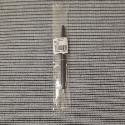 Stussy × Bic - Clip Ballpoint Black Ink Pen - New in Sealed