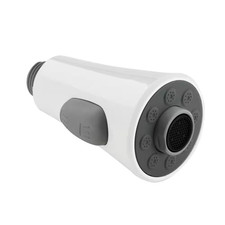 Market Single-Handle Pull-Down Spray Head in White