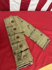 U.S. WW2 Cartridge Belt For M1903 Springfield And M1 Garand Dated 1942 C175