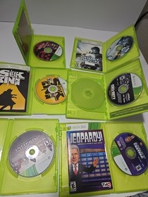 Microsoft Xbox 360 Console Bundle 2 Controllers 17 Games Hard Drive Headset
