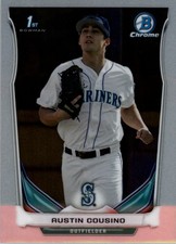 2014 Bowman Chrome Draft #CDP82 Austin Cousino - BB