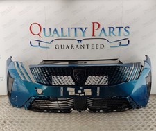 PEUGEOT 3008 FRONT BUMPER IN BLUE MK3 2025 DAMAGE