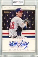 2013 Panini USA Baseball Matt Imhof Collegiate National Team Auto /399