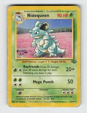 Nidoqueen 23/64 Unlimited Rare Jungle Pokemon 1999 DMG Sugimori on eBay