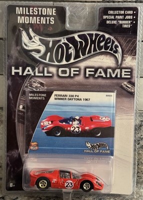 Hot Wheels Hall of Fame 1967 Ferrari 330 P4 Milestone Moments Daytona NEW 02 HTF