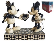 Figurine Disney Traditions Jim Shore Mickey Minnie Real Sweetheart Enesco Boite