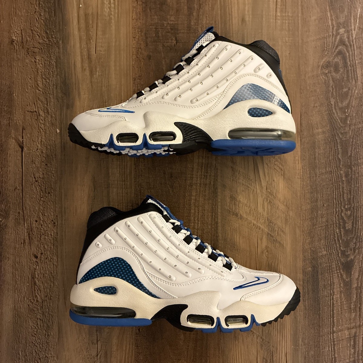 Nike Air Griffey Max II Blue White Black Men Size 8.5 Shoes 442171