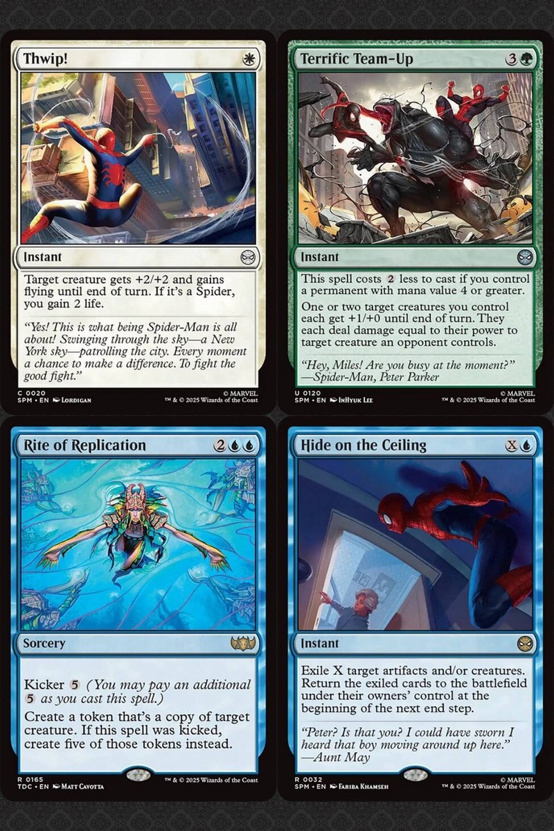 Peter Parker & Amazing Spider-Man Commander Deck Magic MTG Ready-to-Play  Hero | eBay