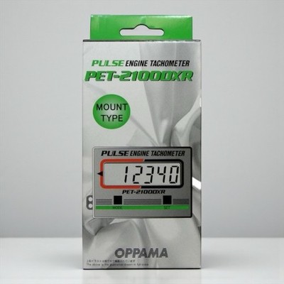 OPPAMA PET-2100DXR Portable Digital Tachometer Gasoline 2/4 Stroke RPM Meter