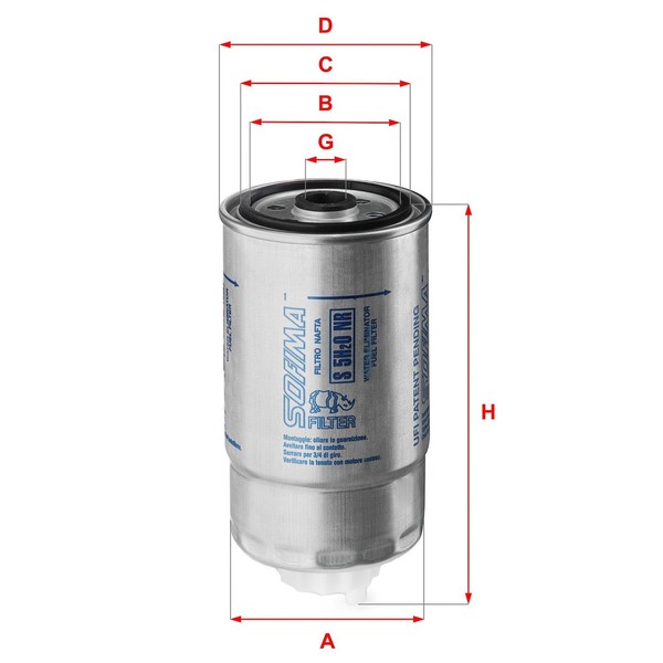 Kraftstofffilter FüR Fiat Peugeot CitroËN Ducato Bus Kasten Pritsche/Fahrgestell-image