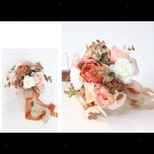 Wedding Bouquet Artificial Flowers Bride Flower for Valentine's Day Proposal