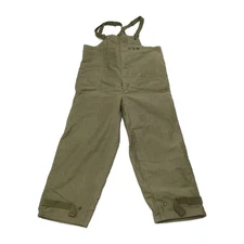 Vintage WW2 Era US NAVY DEPARTMENT NXsx 38052 Bib Overalls Size EX-LARGE