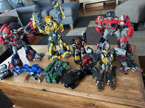 Vintage Lot Transformers Figures - Late 90s Early 2000s