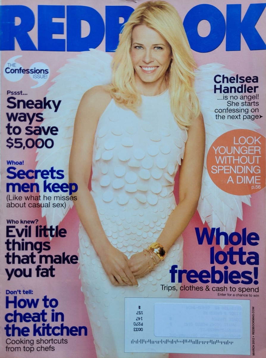 CHELSEA HANDLER March 2012 REDBOOK Magazine | eBay