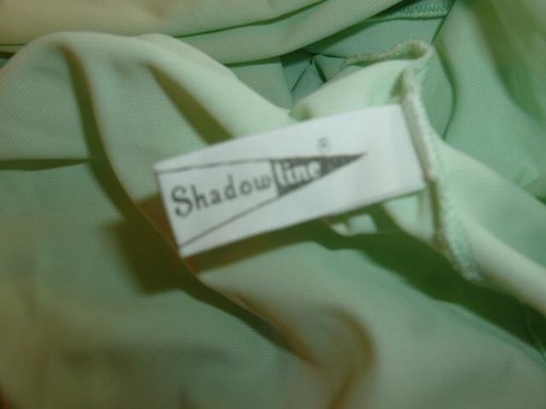 ShadowLine 3/4 Sleeve Button Down Light Green Robe Lace & Roses Sz M - Picture 12 of 12