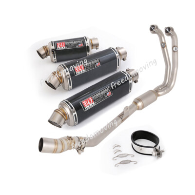 For CFMOTO 450MT 2024-2025 Full Exhaust System Muffler Header Link Pipe Escape