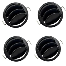 4PK Round Air Vent Louver Grille Fit Caterpillar CAT Skid Steer Loader 72R3135