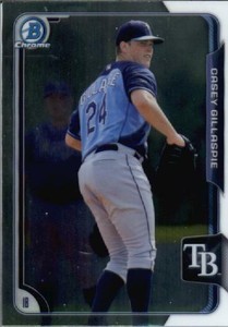 2015-Bowman-Chrome-Draft-Tampa-Bay-Rays-Baseball-Card-4-Casey-Gillaspie