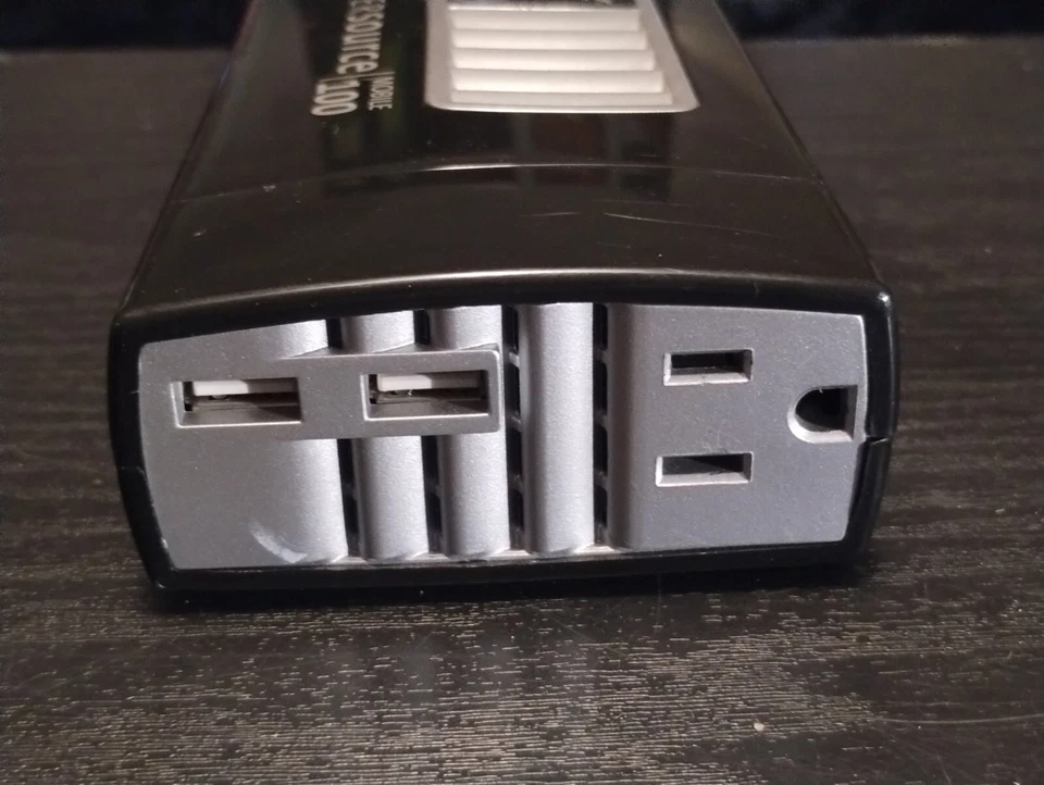 移动 100 Duracell/Xantrex Powersource 无绳逆变器 120v USB 60w 电池 — 第 4/4 张图片