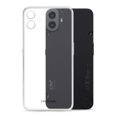 TPU Hülle Nothing CMF Phone 1 Transparent Tasche Clear Case Schutz Cover