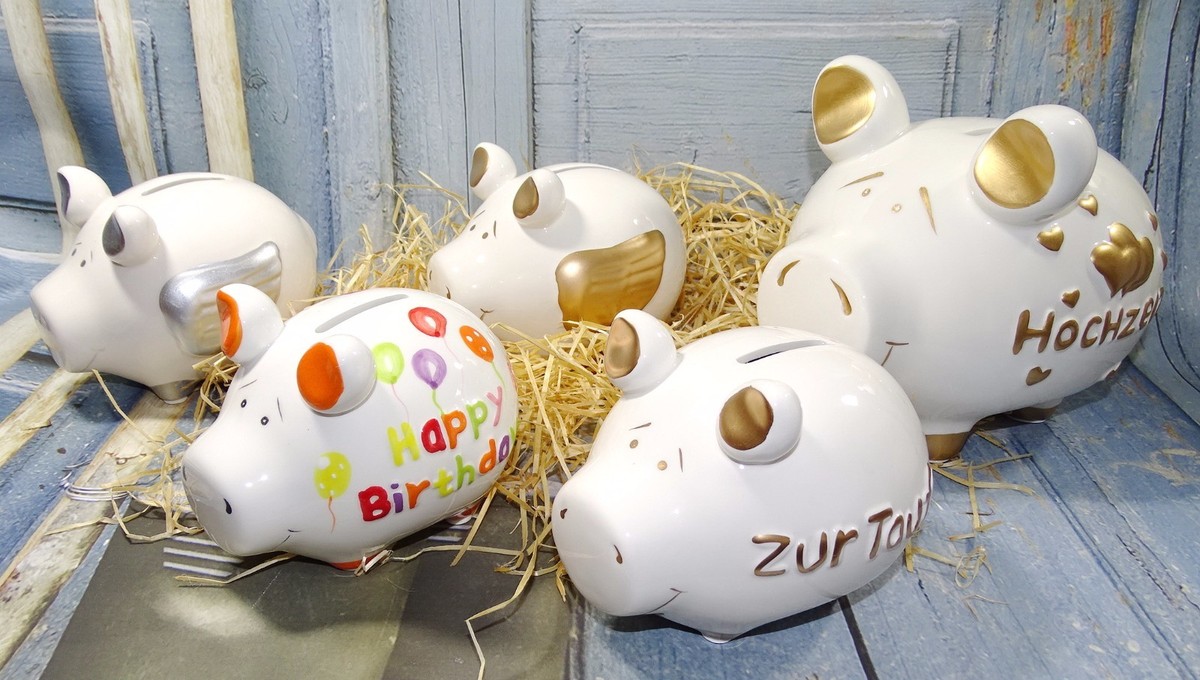 Egan Spardose 'Goofi' - Lustiges Geschenk Aus Keramik In Vielen Farben