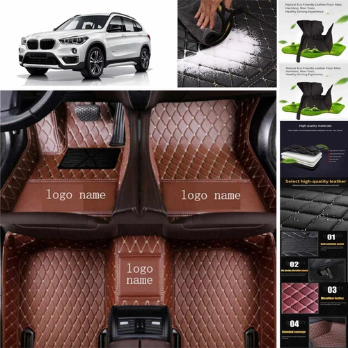 For BMW X4 X5 Car Floor Mats All Weather Luxury Cargo Auto Liners Carpets Custom - Picture 19 of 35